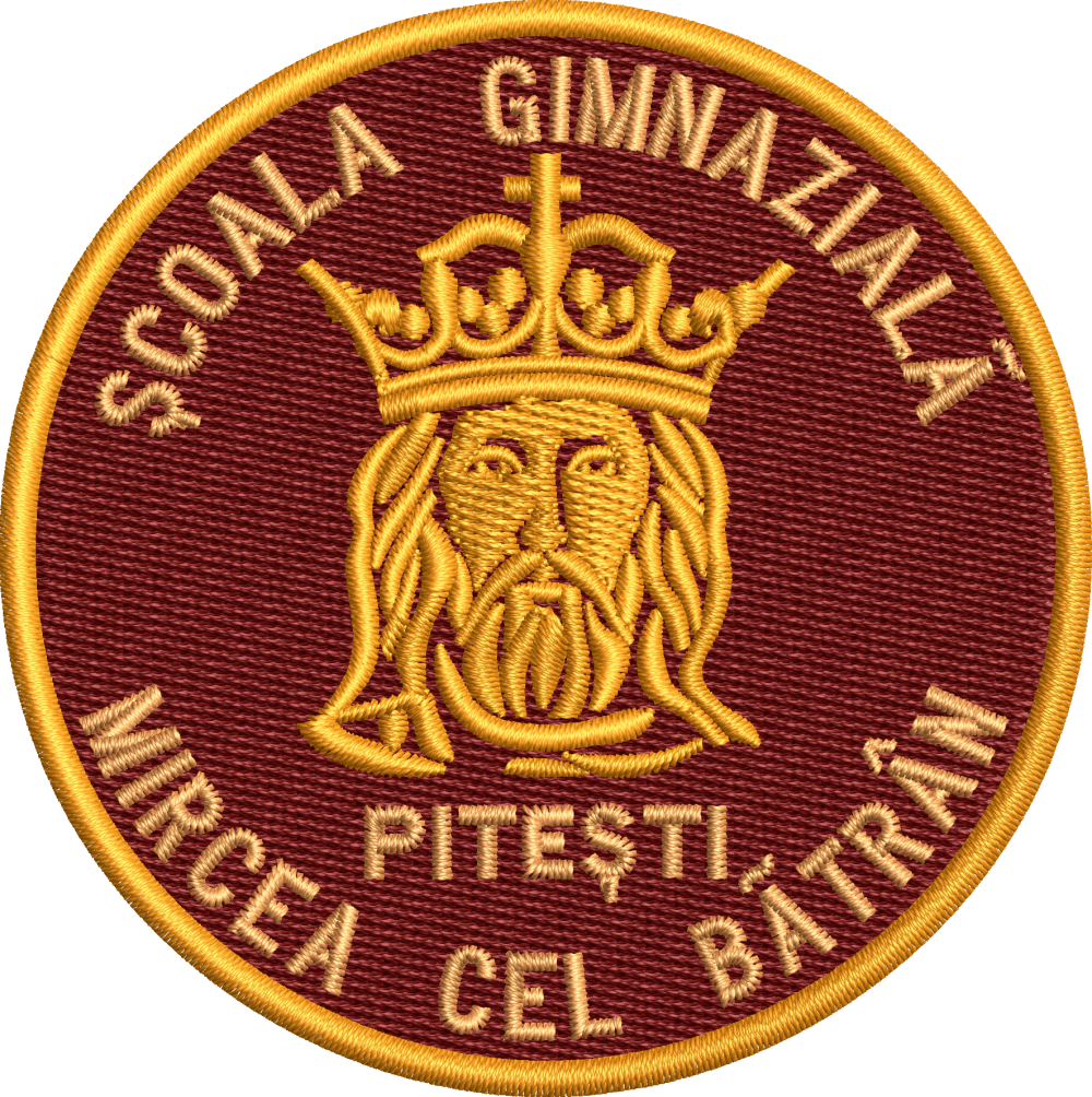 EMBLEMA SCOALA - Scoala Gimnaziala Mircea cel Batran - PITESTI
